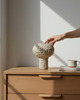 wazony Rzeźbiony Wazon Ceramiczny, Rzeźba Ceramiczna, Ceramika Wabi Sabi Handmade 5