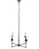 lampy wiszące Lampa loftowa szer. 68cm czarna metalowa 1