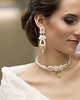 Biżuteria ślubna Kolczyki Sensuelle Soutache - ivroy i złoto 3