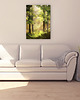 grafiki i ilustracje Obraz - Las - wydruk na płótnie 1