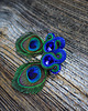 kolczyki soutache Peacock Eye-kolczyki soutache 1