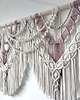 makramy Bardzo Duża Makrama Ścienna XXL MAJESTICA 200 do Salonu 200x100 cm 3