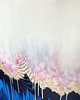 obrazy Obraz ręcznie malowany granatowy 60x120 cm 3