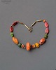 korale Howlity w cudnych odcieniach wysmakowany naszyjnik handmade PREZENT lux 9