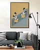 plakaty Plakat - Spotkanie na schodach - 50x70 cm 1