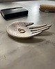 pojemniki na biżuterię Ceramiczna Łapka Handmade Talerzyk na Biżuterię Niebieskie Ciapki 3