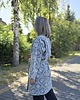 sukienki midi damskie Kimono z paskiem piękny  wzór 100% bawełna. 6