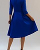 sukienki midi damskie Midi sukienka  z kołnierzem (36 -48) 1