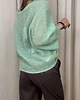 swetry damskie  Sweter Kid Moher Verde 5