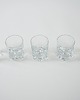szklanki i kieliszki Szklanki do whisky z organiczną strukturą szkła, duński design lat 70. 4