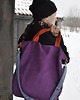 torby XXL Torba hobo XXL - fiolet,pomarańcz,szaroniebieski 2