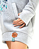 bluza bez kaptura damska Ice Bear Baggy Light 3