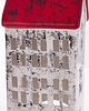 dekoracje świąteczne Domek ceramiczny biały z czerwonym dachem, 25x9x9 cm KEDOM 2