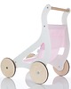 klocki i zabawki drewniane Designerski drewniany wózek dla lalek 3