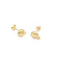 kolczyki pozłacane SPHERE mini / gold earrings 4