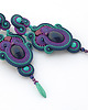 kolczyki soutache Słoneczne boho kolczyki 5 2