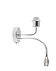 kinkiety Kinkiet 2-punktowy CAPRI DUAL z oświetleniem LED 7