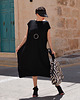 sukienki midi damskie New T U N I K A  M A X I  BLACK 1