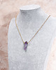 wisiory Naszyjnik z ametystem 1