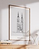 plakaty Plakat Architektura - Wrocław - Archikatedra 1
