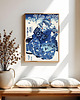 plakaty Plakat Gejsza blue 2