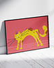 plakaty Plakat print, kot 2