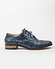półbuty damskie Skórzane półbuty jazzówki Zapato model 246 kolorowa łuska 2