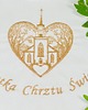 szatki, ubranie na chrzest Szatka do chrztu KAPLICZKA złoty 1