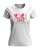 t-shirt damskie Mama wstążka różowa koszulka z nadrukiem 4