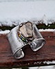 bransoletki wire wrapping Kolorowa dżdżownica zimowa - bransoletka regulowana 3