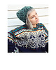 czapki damskie Czapka beanie zieleń handmade  z wełną 1
