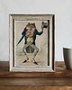 grafiki i ilustracje Pan żaba ilustracja vintage, obrazek do pokoju dziecka, 6