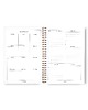kalendarze i plannery Planer Dzienny Niedatowany A5 Rustic Burgundy 3