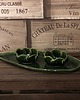patery i talerze Zestaw ceramiczny - talerz liść i miseczki 3