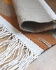 Ozdoby na ścianę Ręcznie tkany kilim - wełniana makatka - DIUNY 3