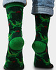 skarpetki męskie Skarpetki krakowskie smoki zielone skarpetki we wzory Kabak 6