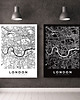 plakaty Plakat mapa Londynu 3