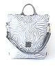 plecaki Plecak torebka welurowa  Zebra 2