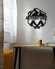 Ozdoby na ścianę Adventure znak - artystyczna dekoracja ścienna dla miłośników lasu 4