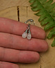 kolczyki wire wrapping Kolczyki przewlekane krople kamień księżycowy wire wrapping 3