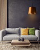 lampy wiszące Złota lampa wisząca w stylu glamour SARI MIRROR 1