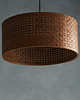 lampy wiszące Drewniana lampa 1