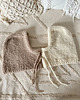 czapki damskie Kremowa balaclava boucle 3