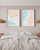 grafiki i ilustracje DWA PLAKATY morze morskie hamptons 6
