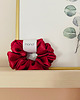 gumki do włosów Satynowa gumka do włosów scrunchie Czerwony RÓŻNE MODELE 1