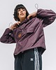 kurtki damskie Kurtka wiatrówka typu anorak burgundowa 1