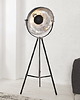 lampy do pokoju dziecka Lampa stojąca Studio czarna srebrny środek 160cm 1