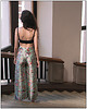 bluzki kimonowe damskie Jedwabne 100% kimono w kwiaty, Haori 6
