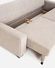 sofy i szezlongi Sofa REJKIAVIK beżowy melanż, skandynawski design 4