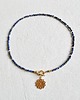 chokery Choker z lapisu lazuli z zawieszką 1